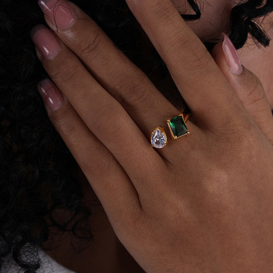 Anillo Daniela Verde