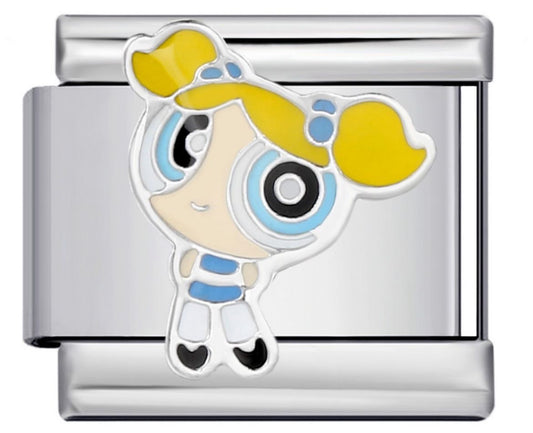 Charm Italiano Superhéroes Azul