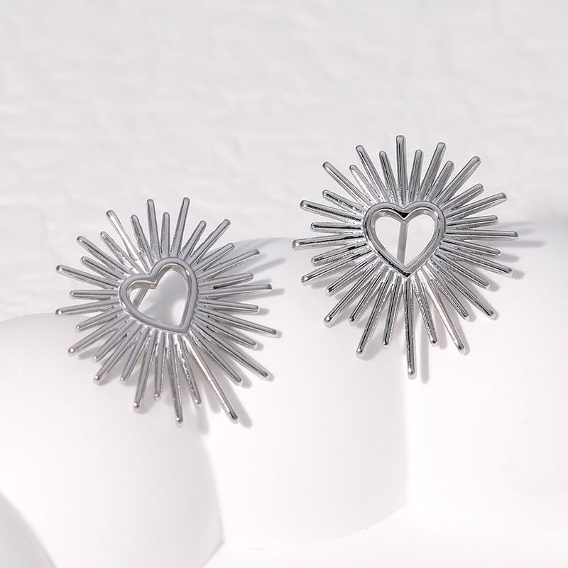 Aretes Eliz Plateado