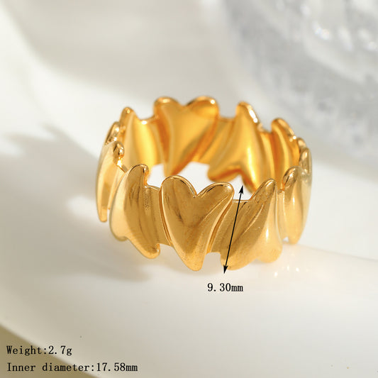 Anillo Eliza Dorado