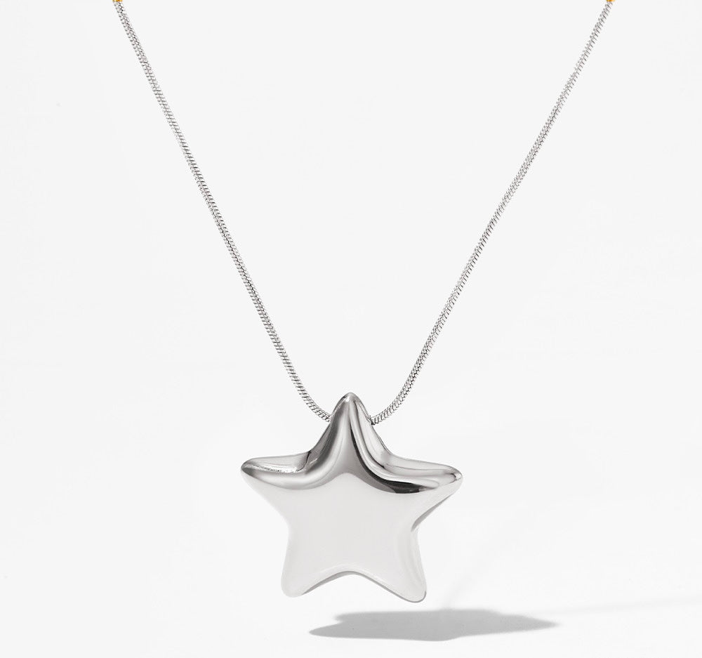 Collar Estrella Plateada