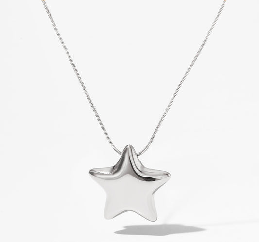 Collar Estrella Plateada