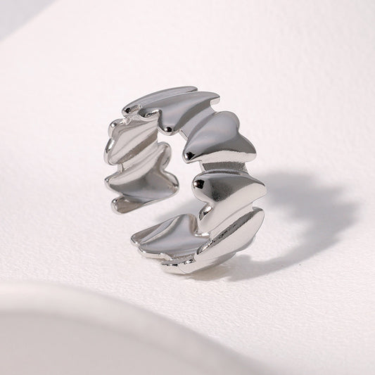 Anillo Eliza Plateado