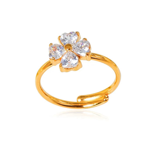Anillo Flori Dorado