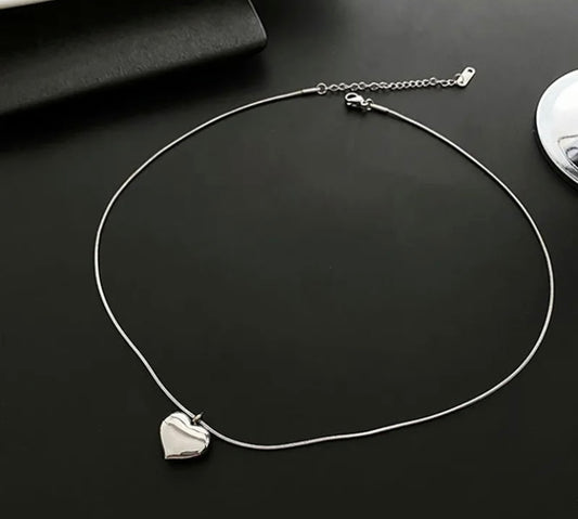 Collar Cori Plateado