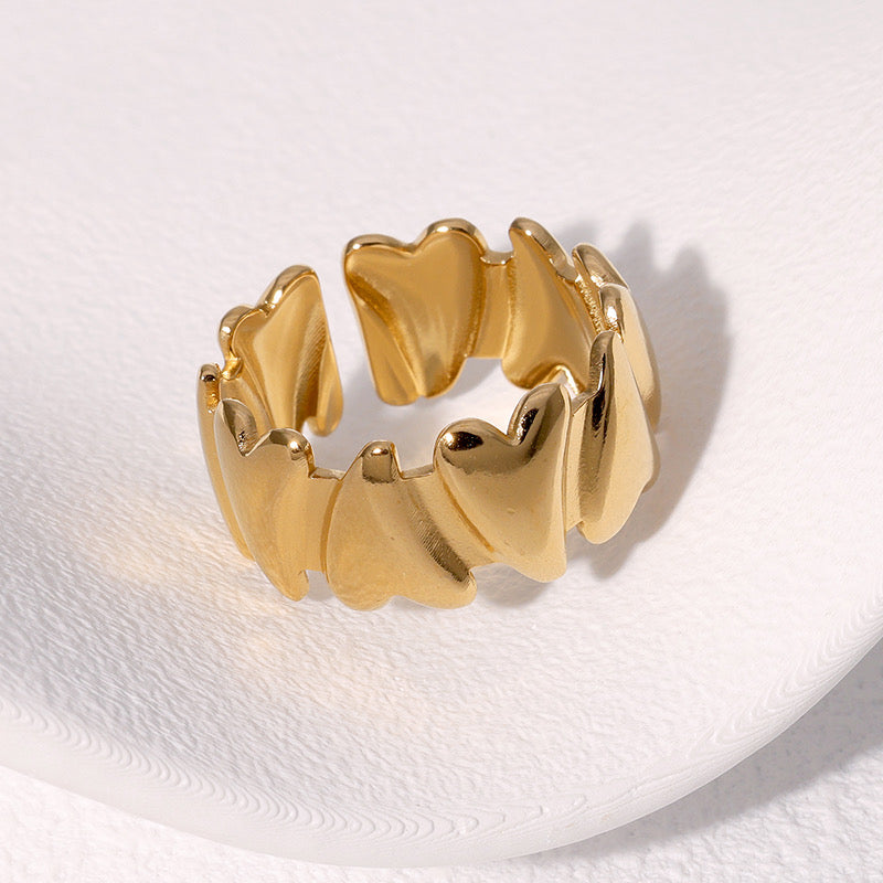 Anillo Eliza Dorado