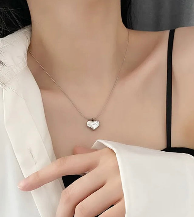 Collar Cori Plateado