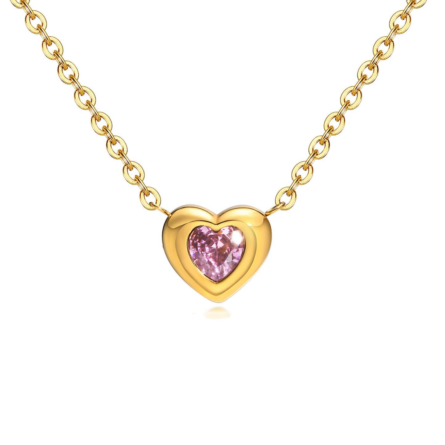 Collar Darla Rosa