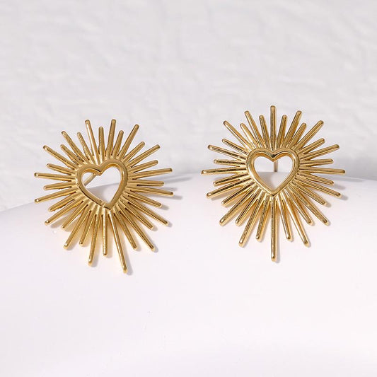 Aretes Eliz Dorado