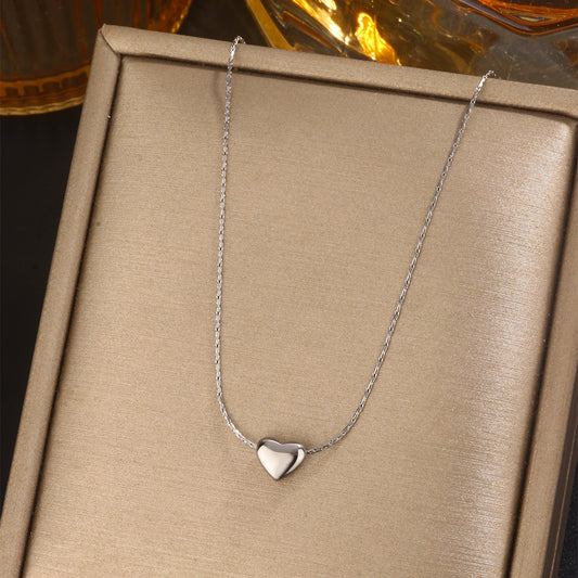 Collar Corina Plateado Mini