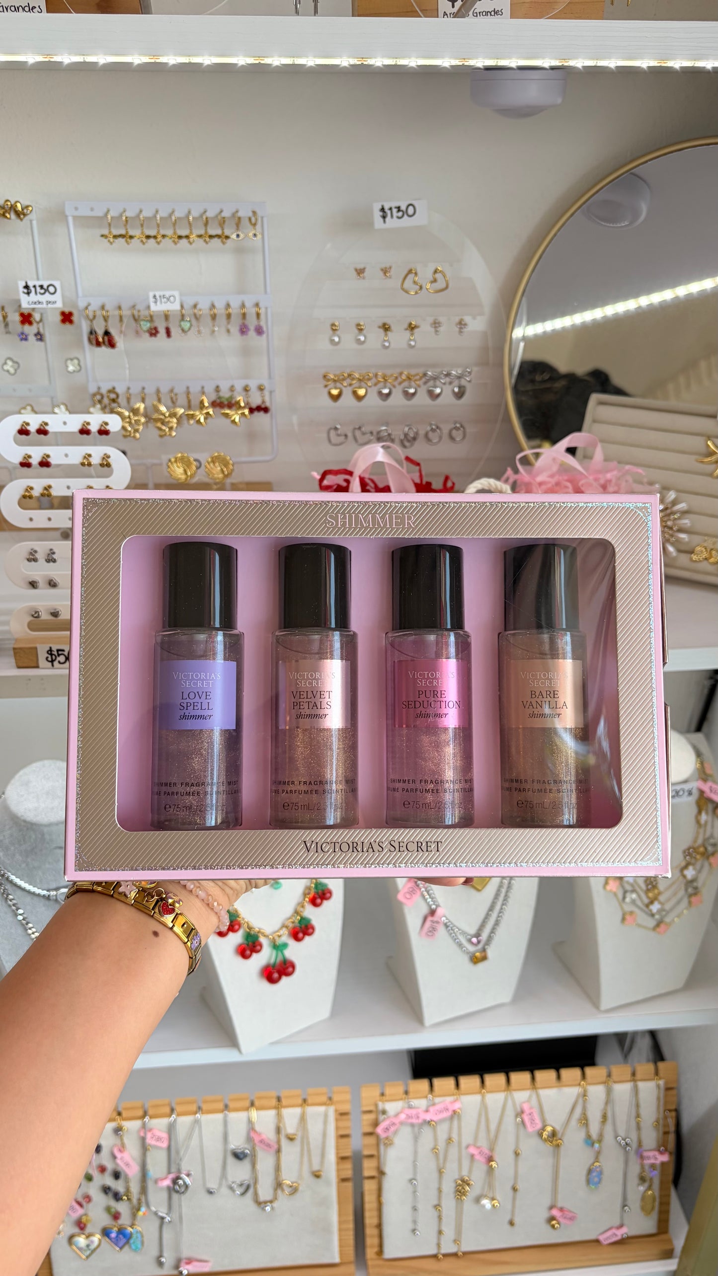 Set Body Mist 4 Piezas Shimmer Victoria’s Secret