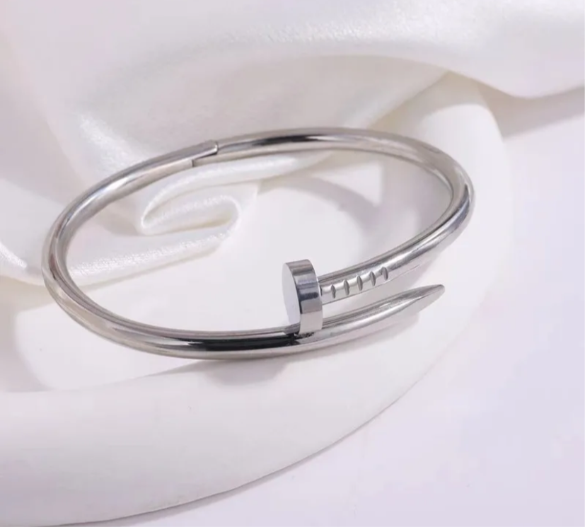 Brazalete Greta Plateado