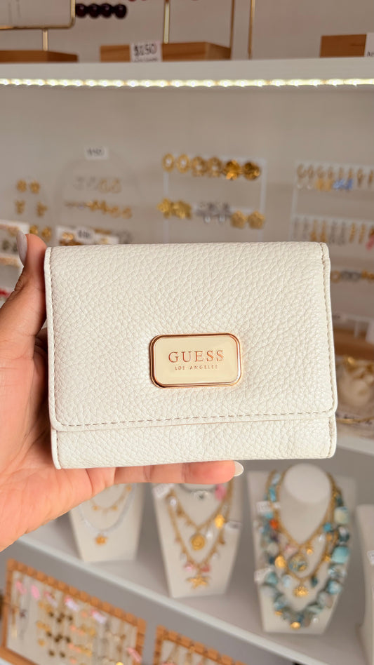 Cartera Dama Blanco Perla Guess