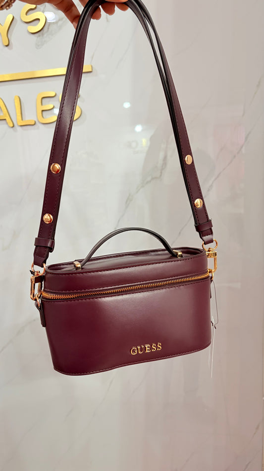 Bolsa Dama Chocolate Guess
