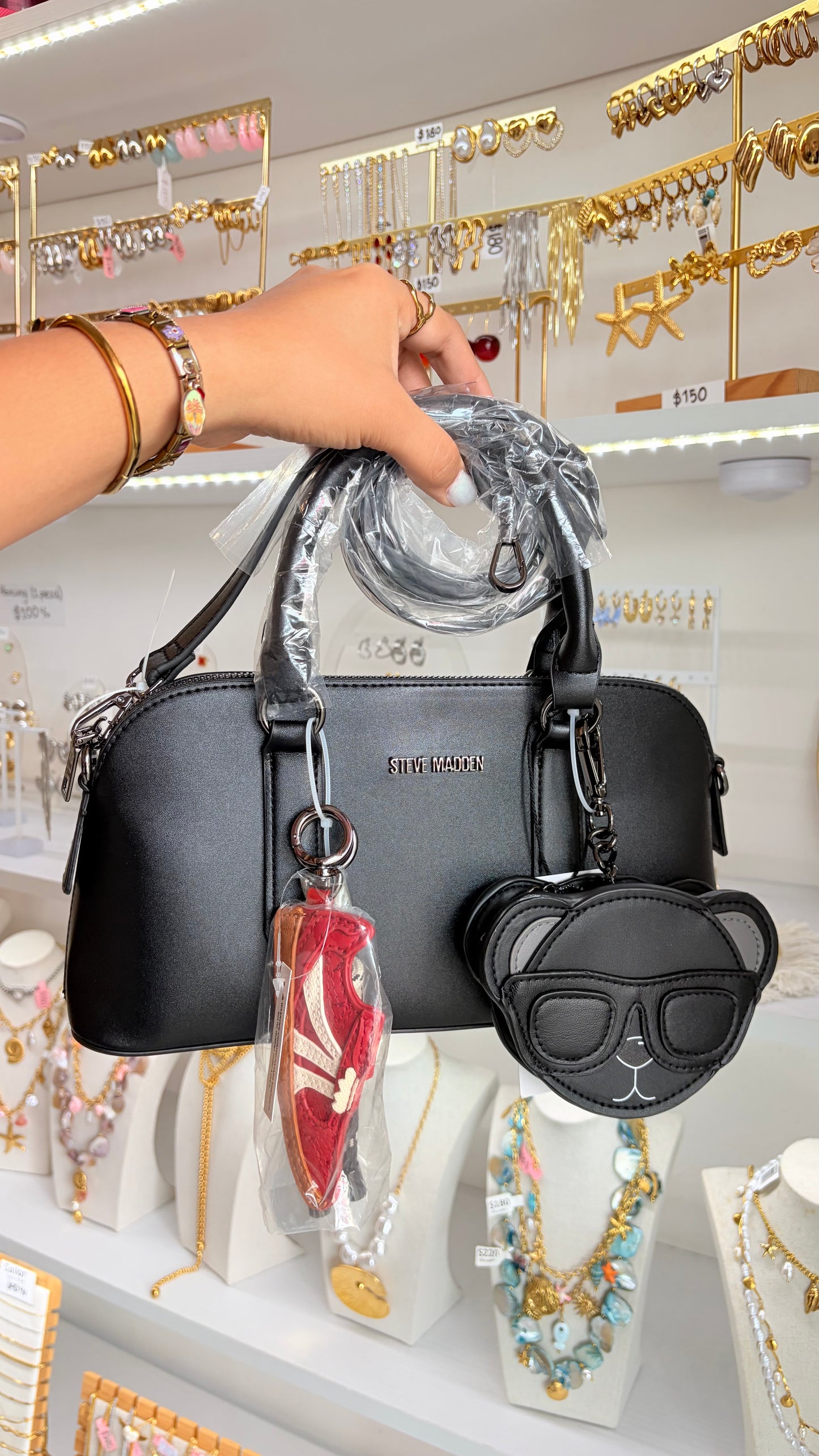 Bolsa Dama Negra Steve Madden
