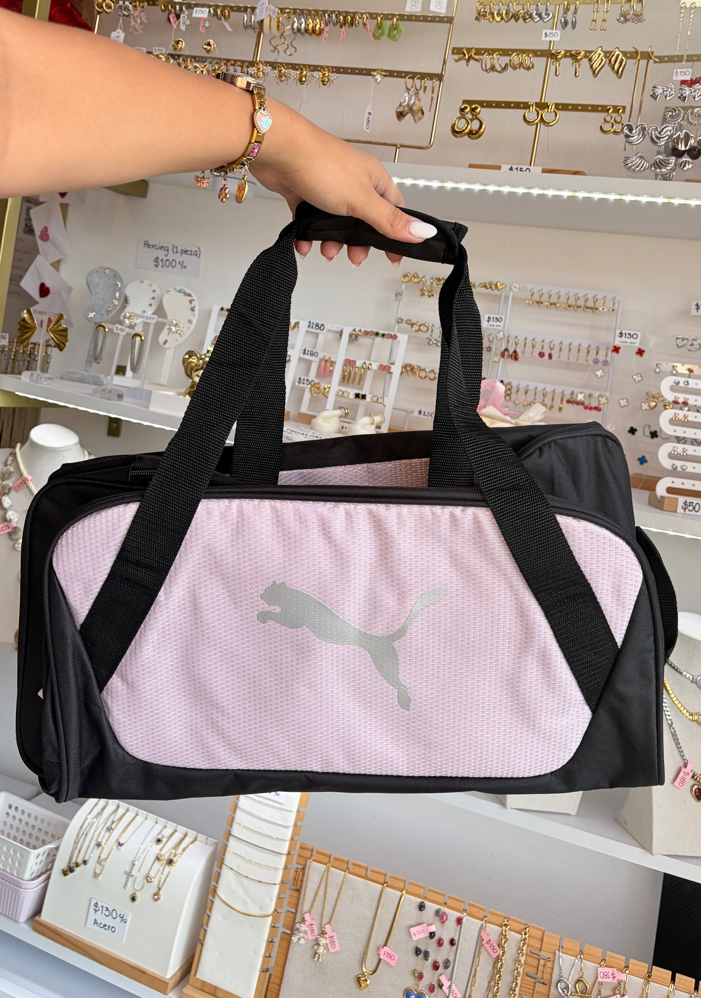 Bolsa Dama Grande Para Gym Puma