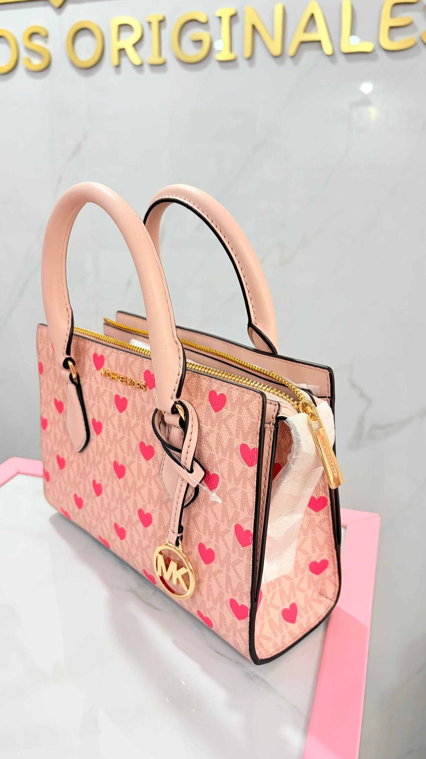 Bolsa Dama Crossbody Chica Rosa Michael Kors