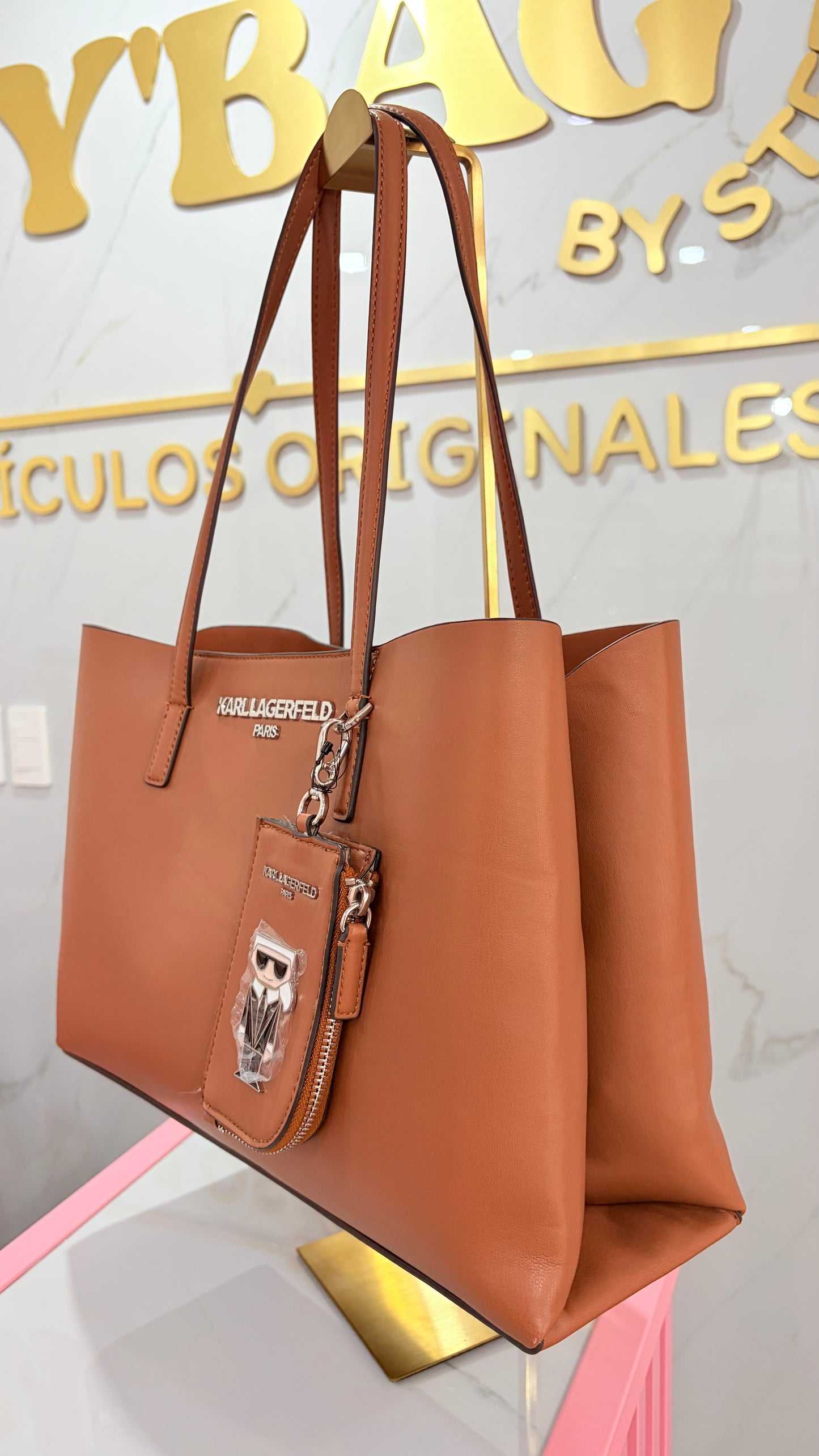 Bolsa Dama Tote Marrón Karl Lagerfeld