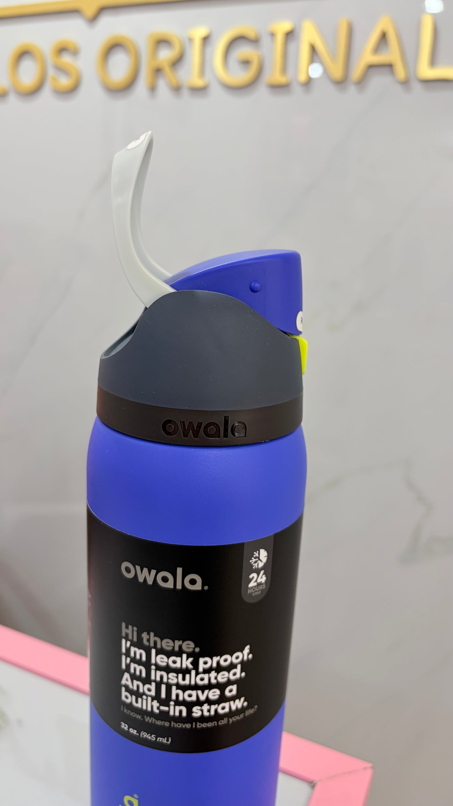 Termo Azul Eléctrico 945ml Owala