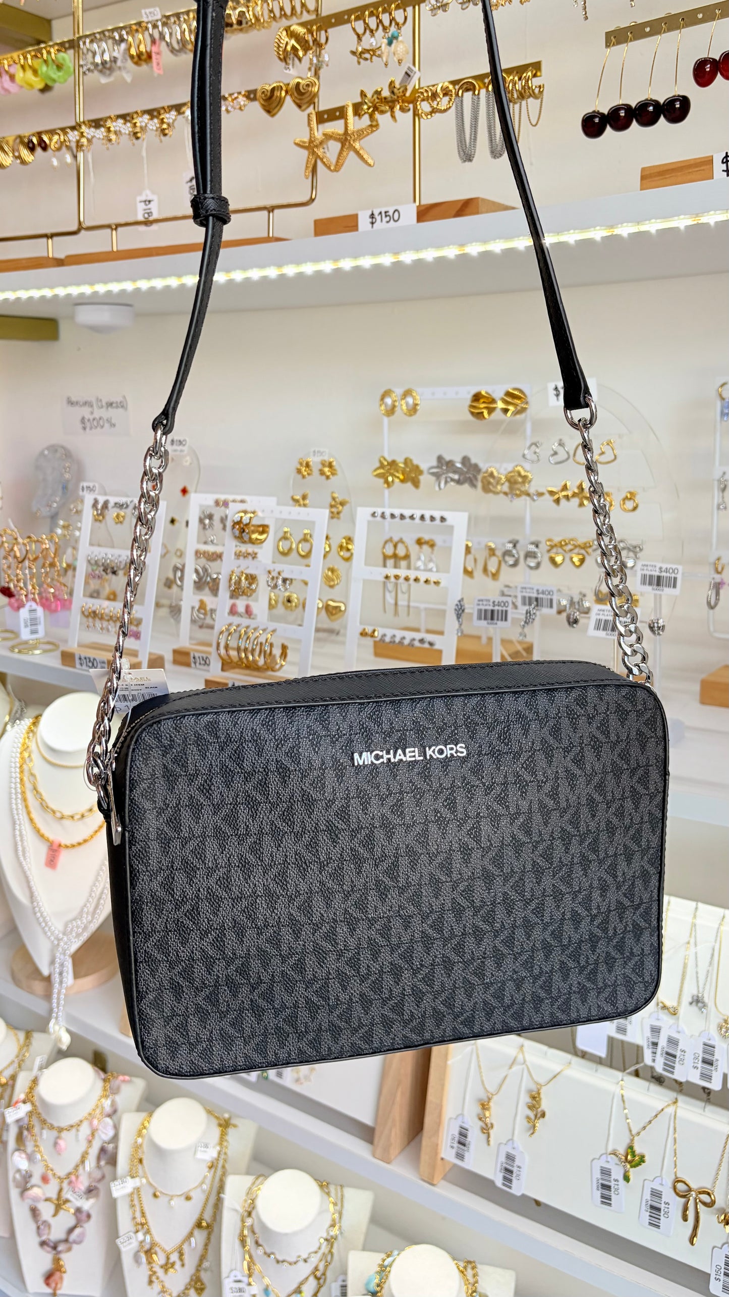 Bolsa Dama Negra Michael Kors