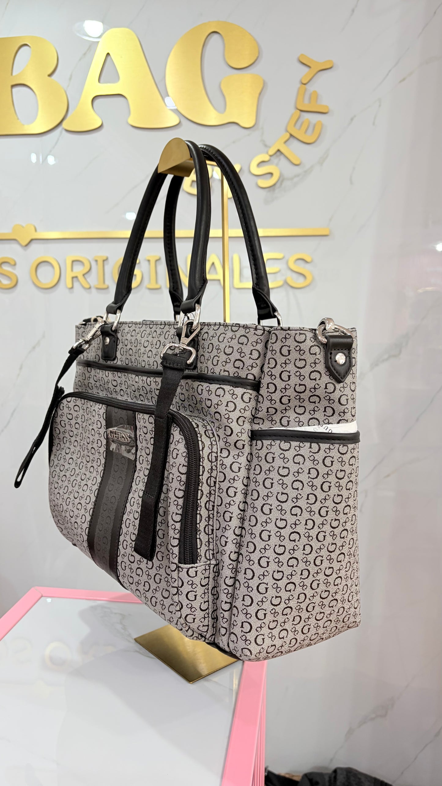 Bolsa Dama Maxi Pañalera Trabajo Guess