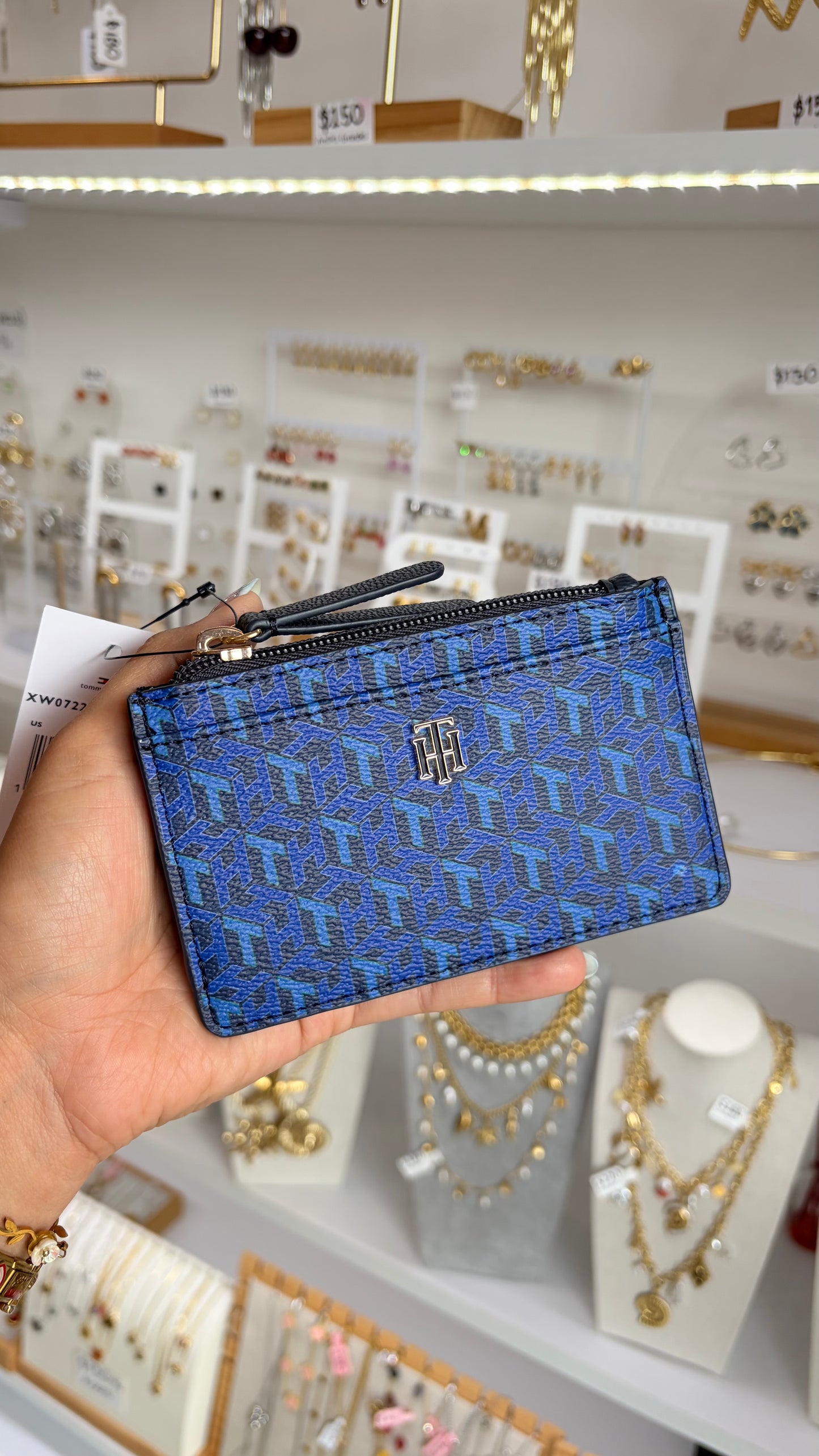 Monedero Dama Azul Tommy Hilfiger