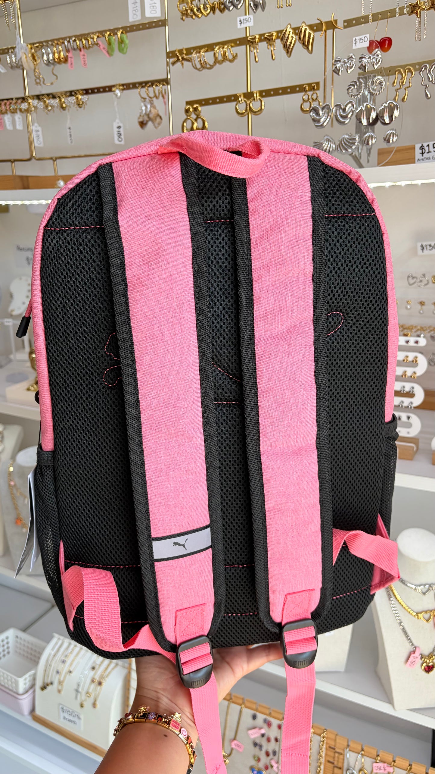 Mochila Dama Grande Con Lonchera Puma