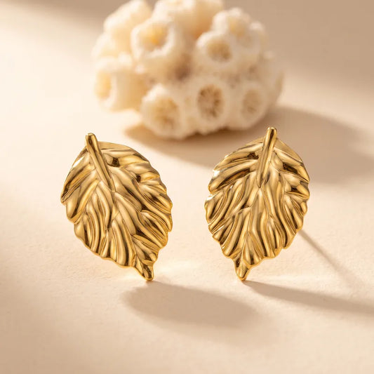 Aretes Hoja