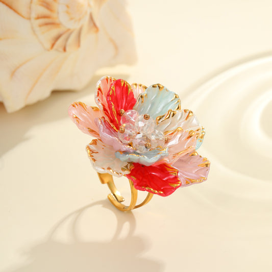 Anillo Flor Colores