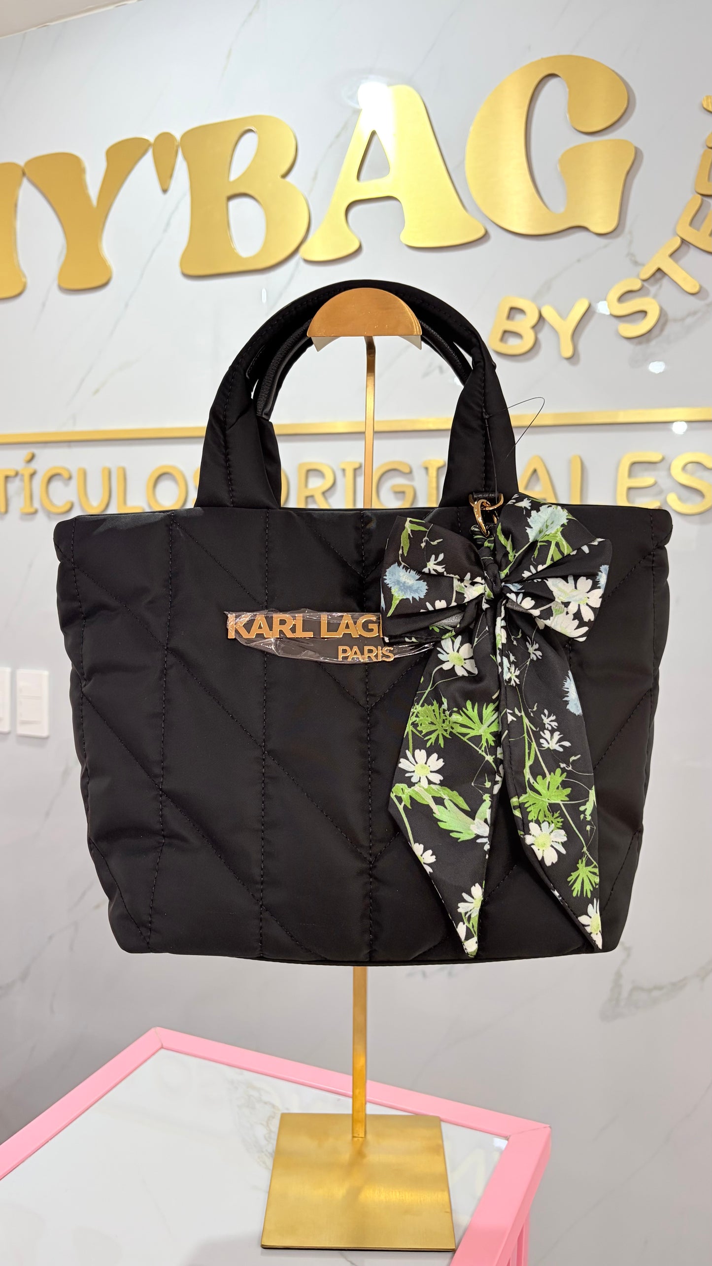 Bolsa Dama Negra Karl Lagerfeld