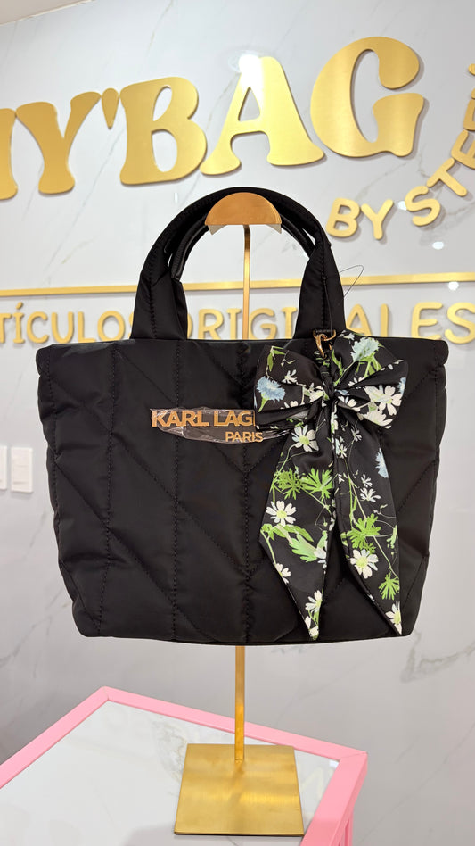Bolsa Dama Negra Karl Lagerfeld