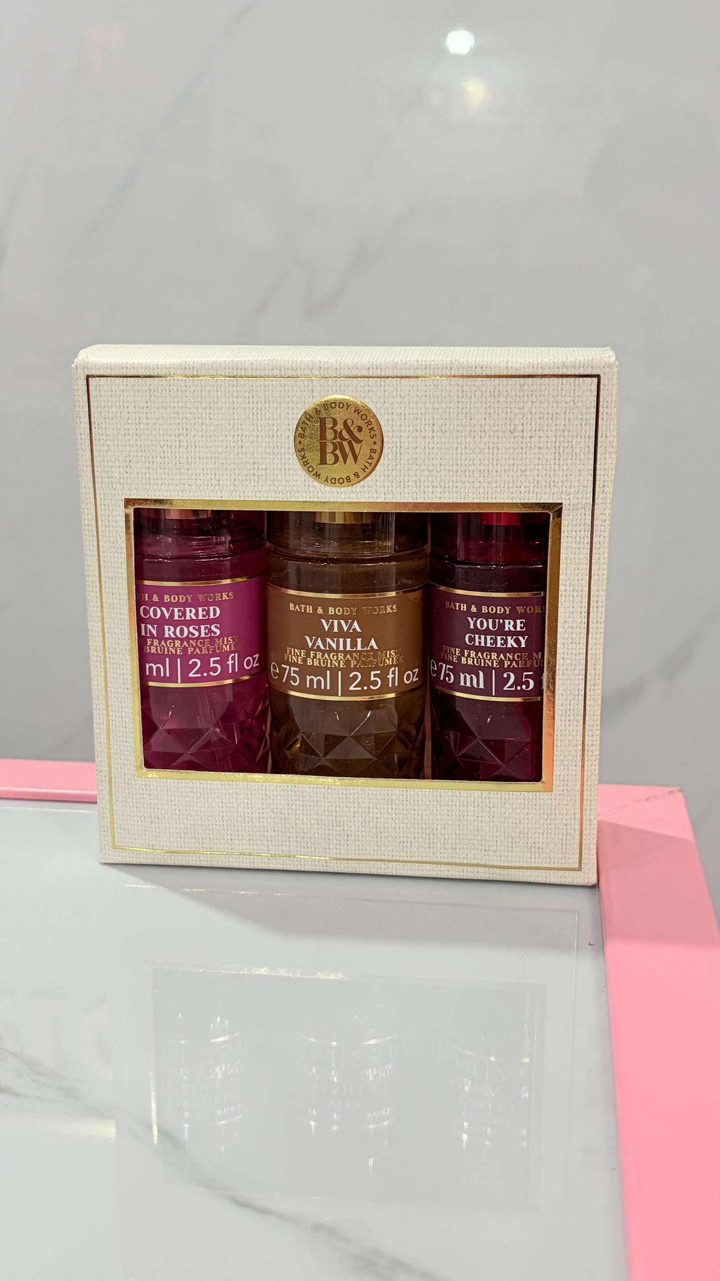 Set 3 Piezas Fragance Mist 75ml Bath & Body Work