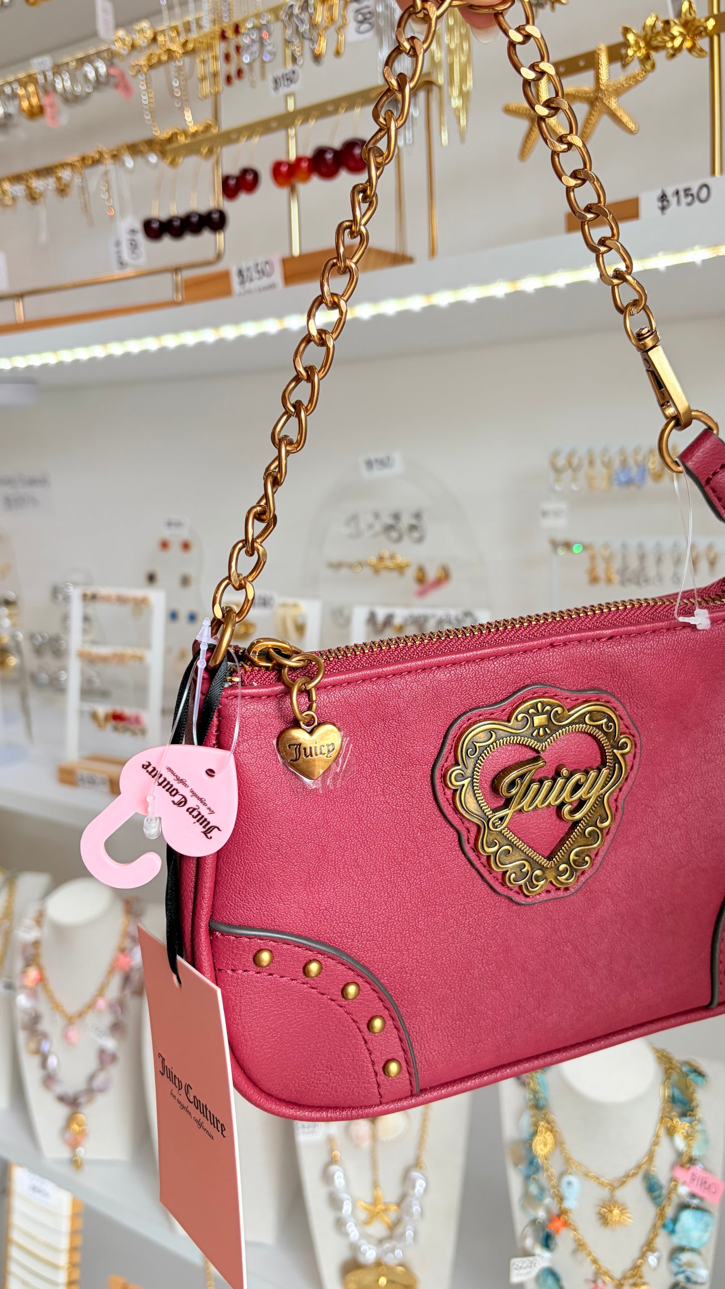 Bolsa Dama Fucsia Juicy Couture