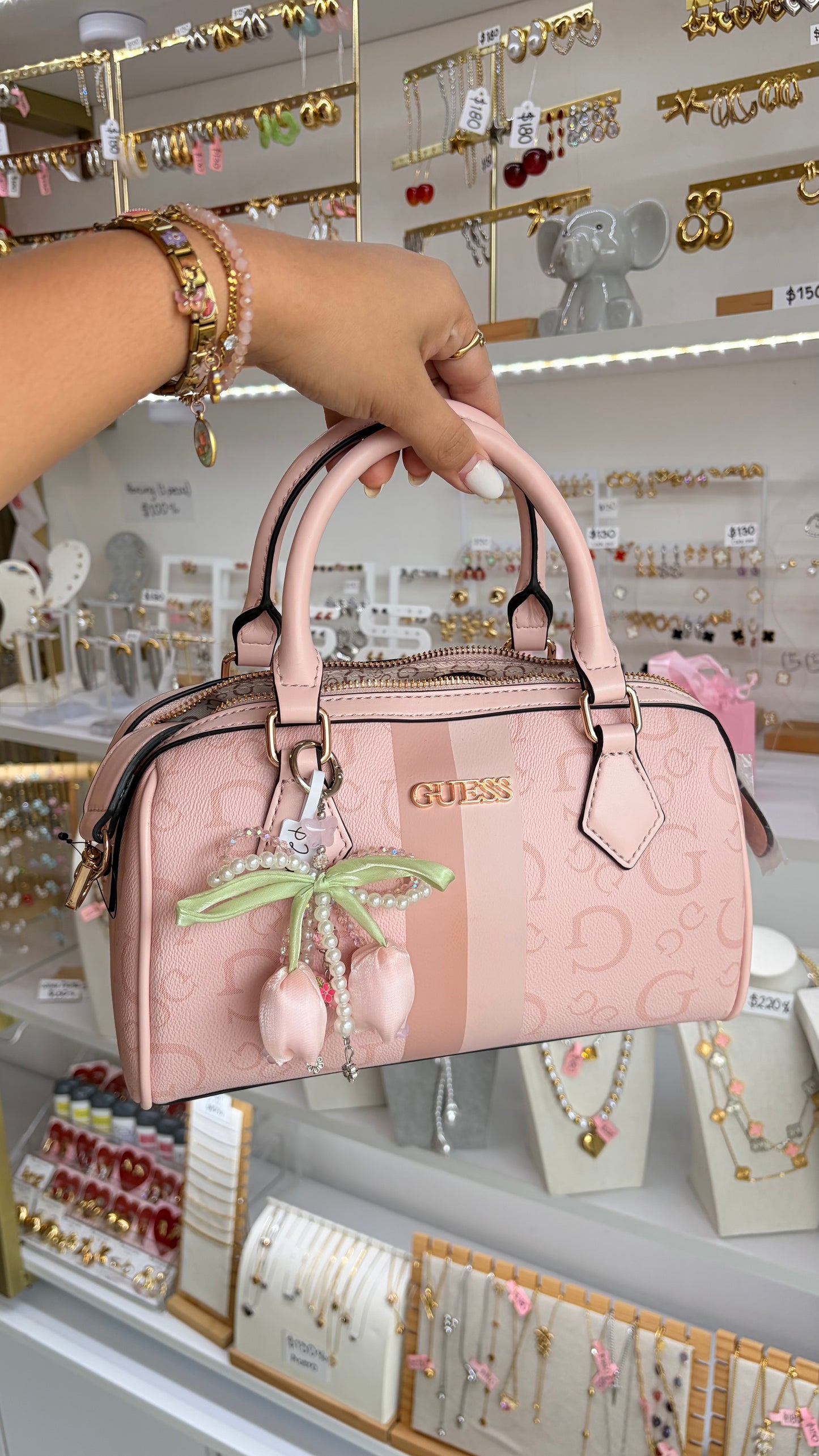 Llavero Maxi Tulipán Rosa