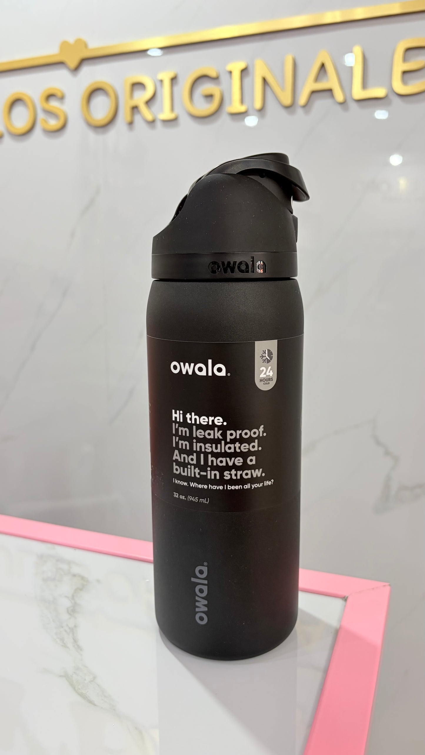 Termo Negro 945ml Owala