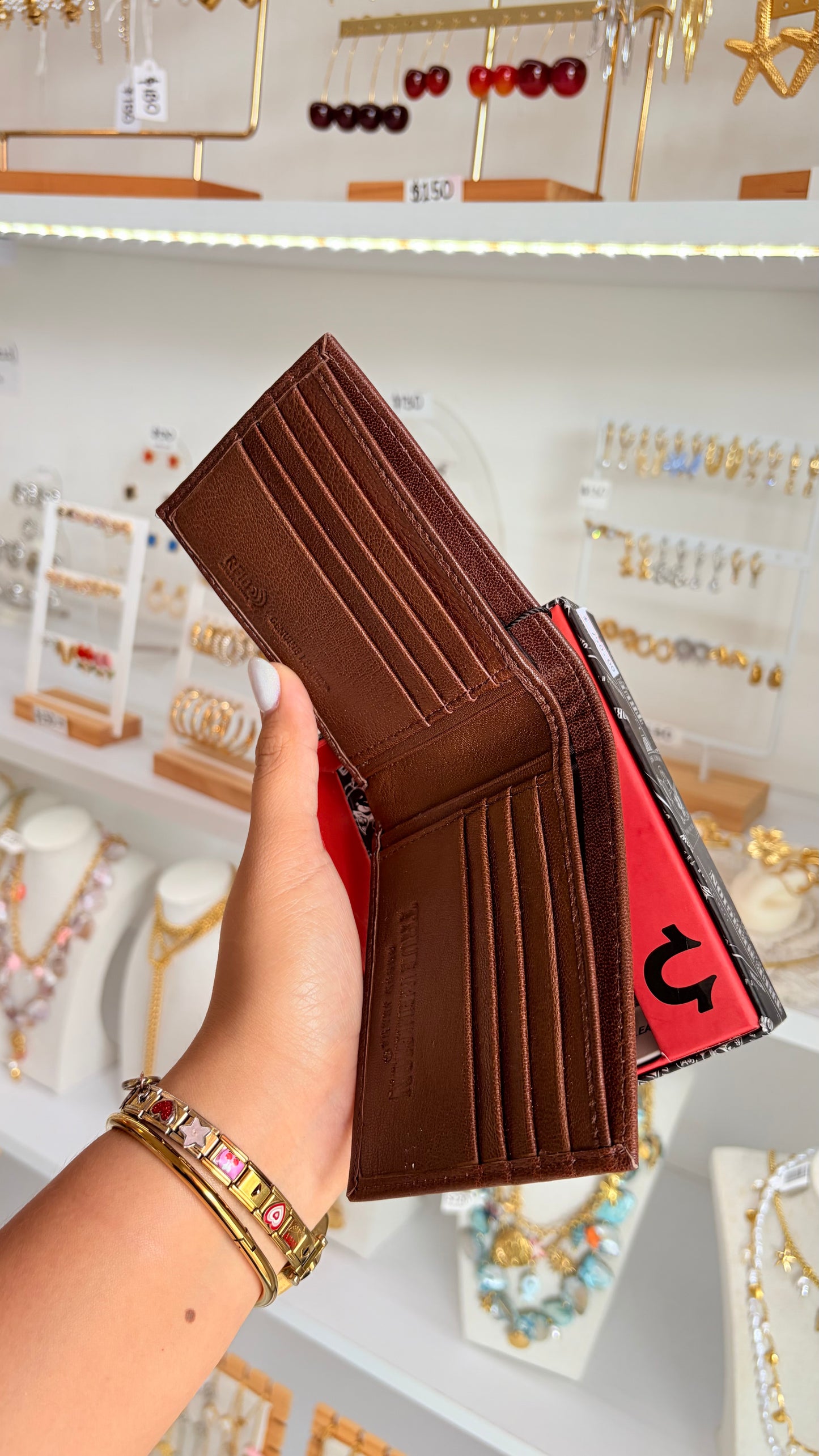 Cartera Caballero Marrón True Religion