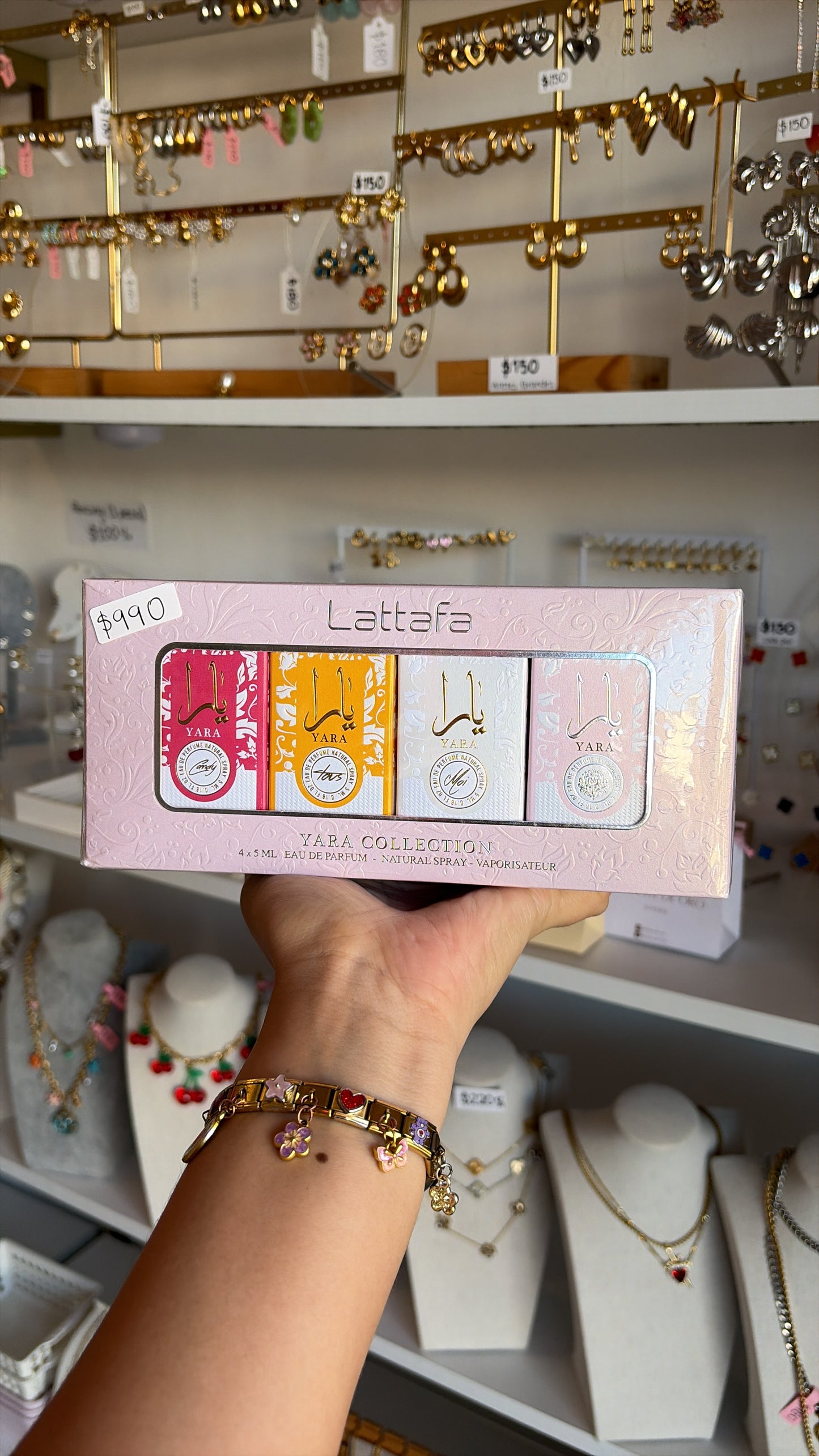 Set Perfume Dama 4.5ml Yara Lattafa