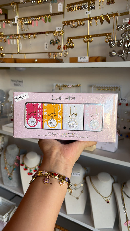 Set Perfume Dama 4.5ml Yara Lattafa