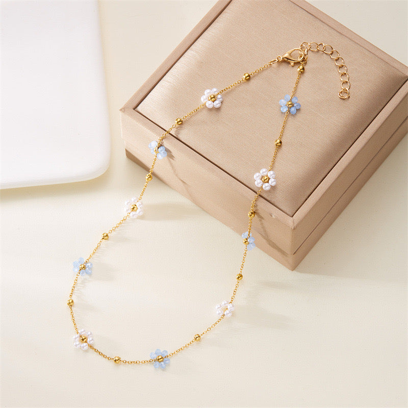 Collar Florecitas Llenas