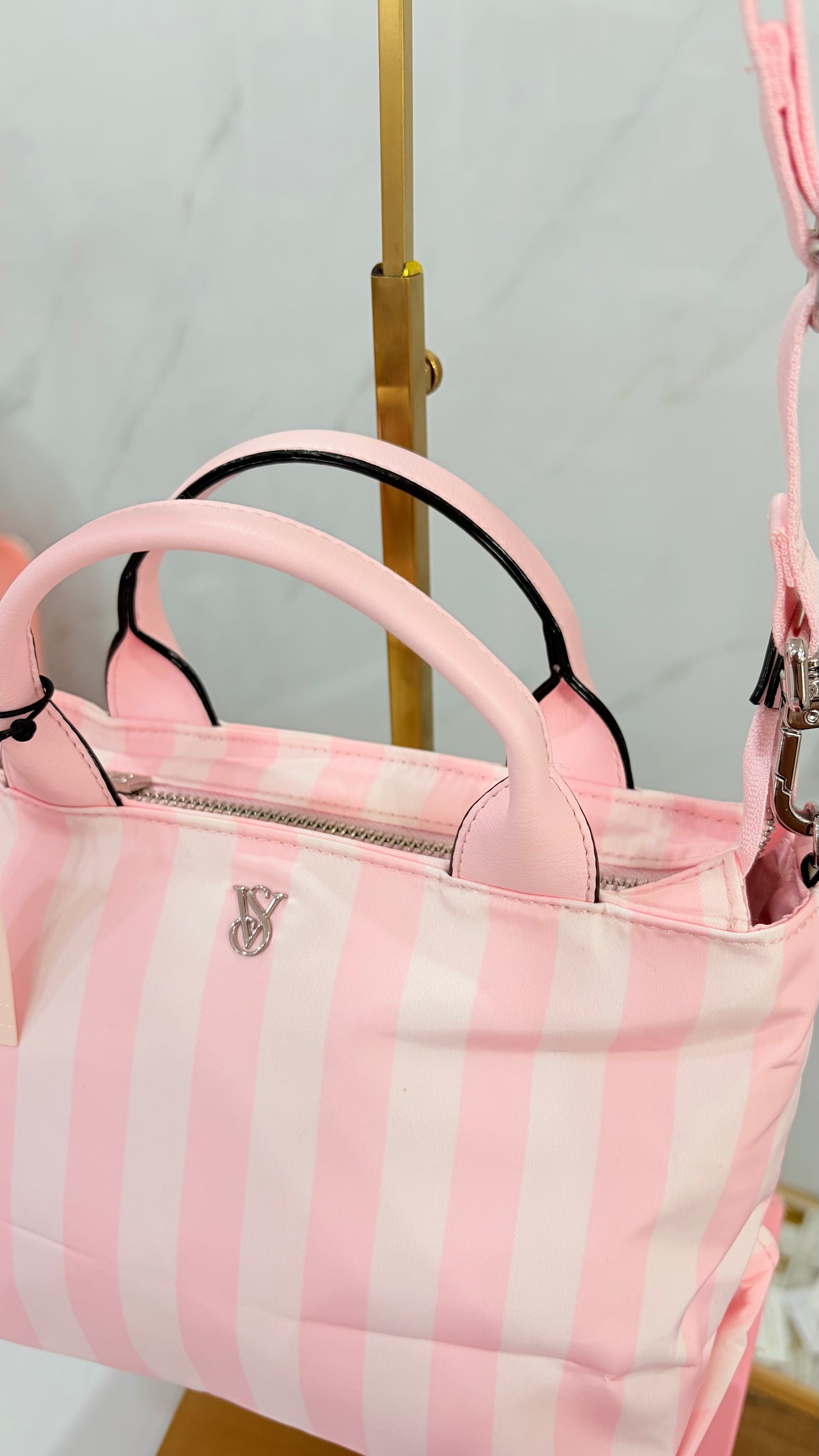 Bolsa Dama Tote Maxi Rosa Victoria’s Secret