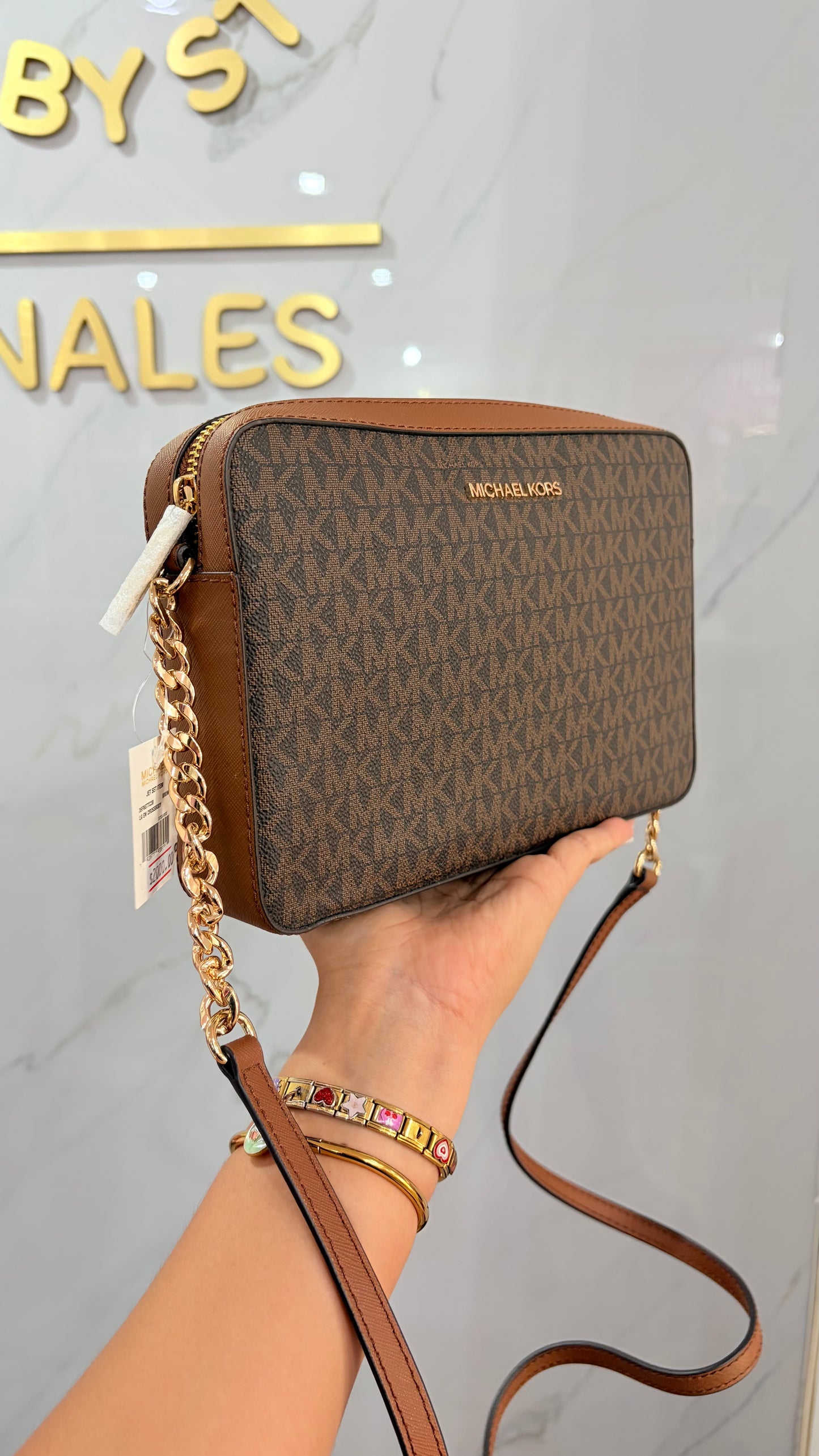 Bolsa Dama Chocolate Michael Kors
