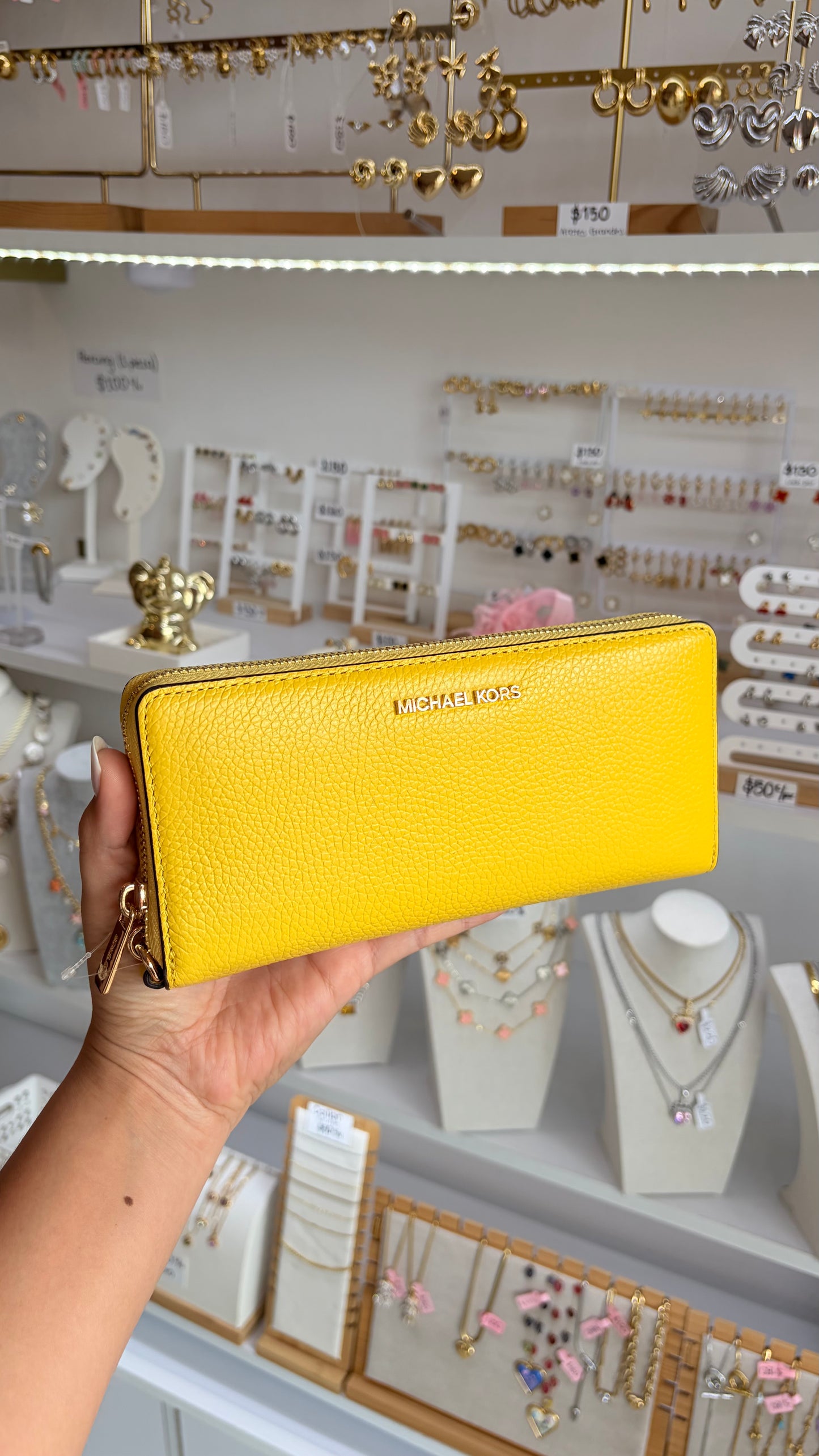 Cartera Dama Amarilla Michael Kors