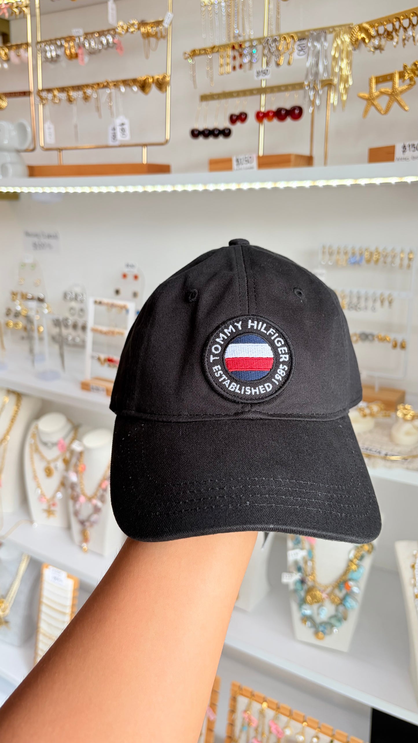 Gorra Caballero Negra Tommy Hilfiger