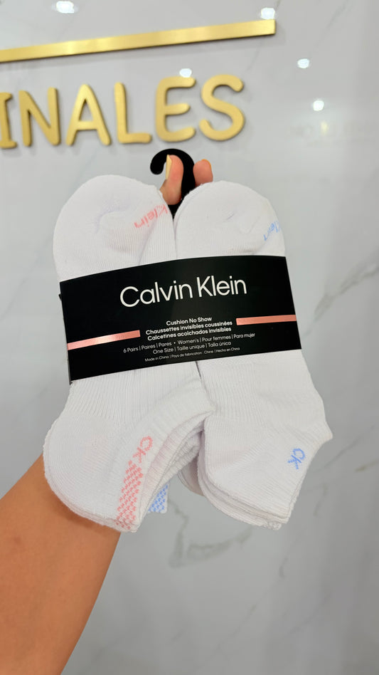 Calcetas Dama Blanco Calvin Klein