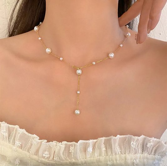 Collar Perlas Largo