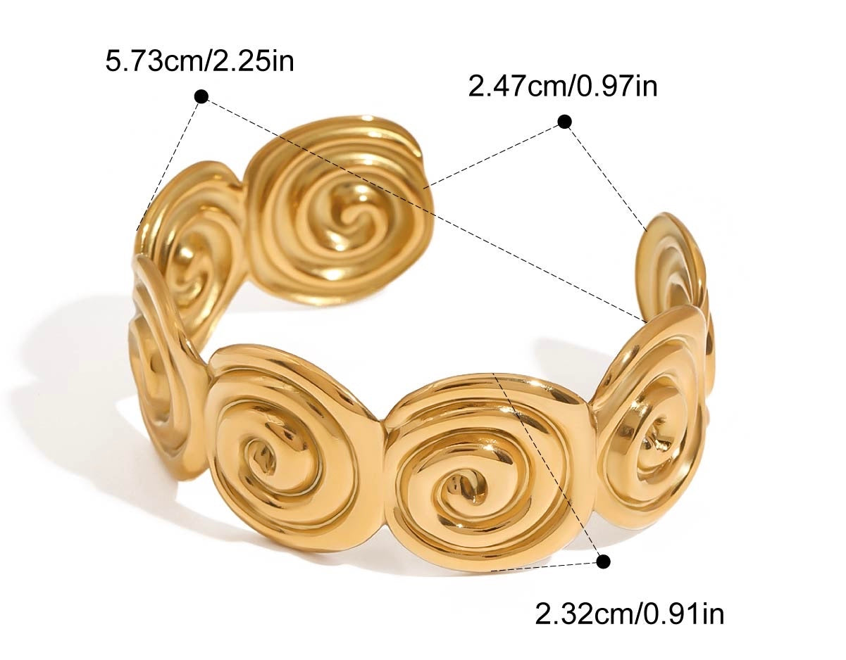 Brazalete Gigi Dorado