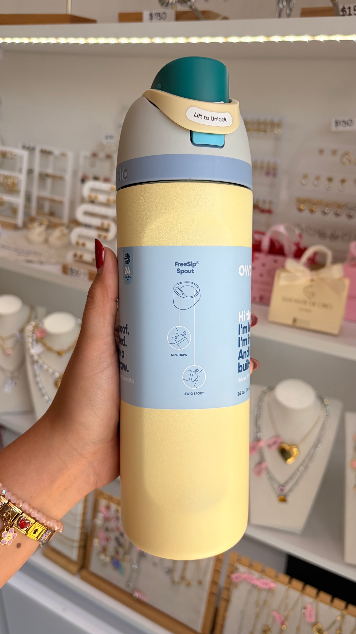 Termo Amarillo 710ml Owala