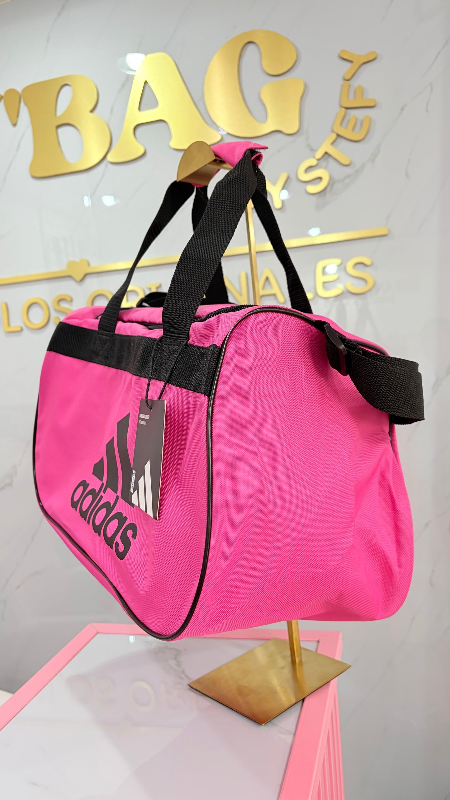 Bolsa Dama Gym Viaje Rosa Fucsia Puma