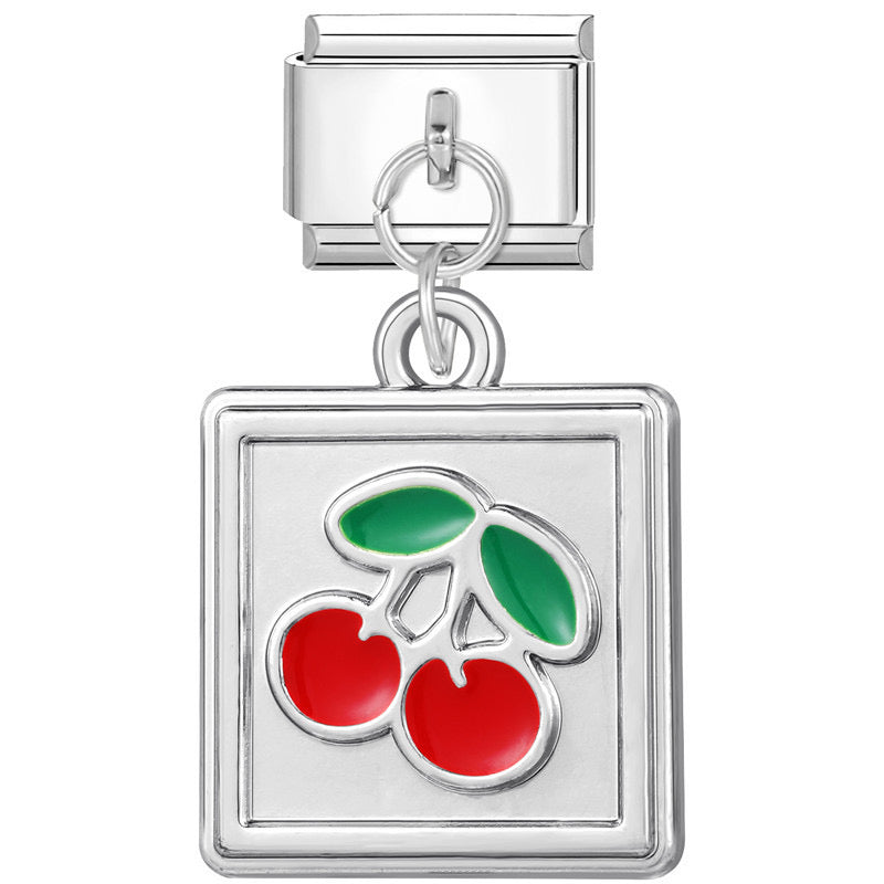 Charm Italiano Colgante Cereza