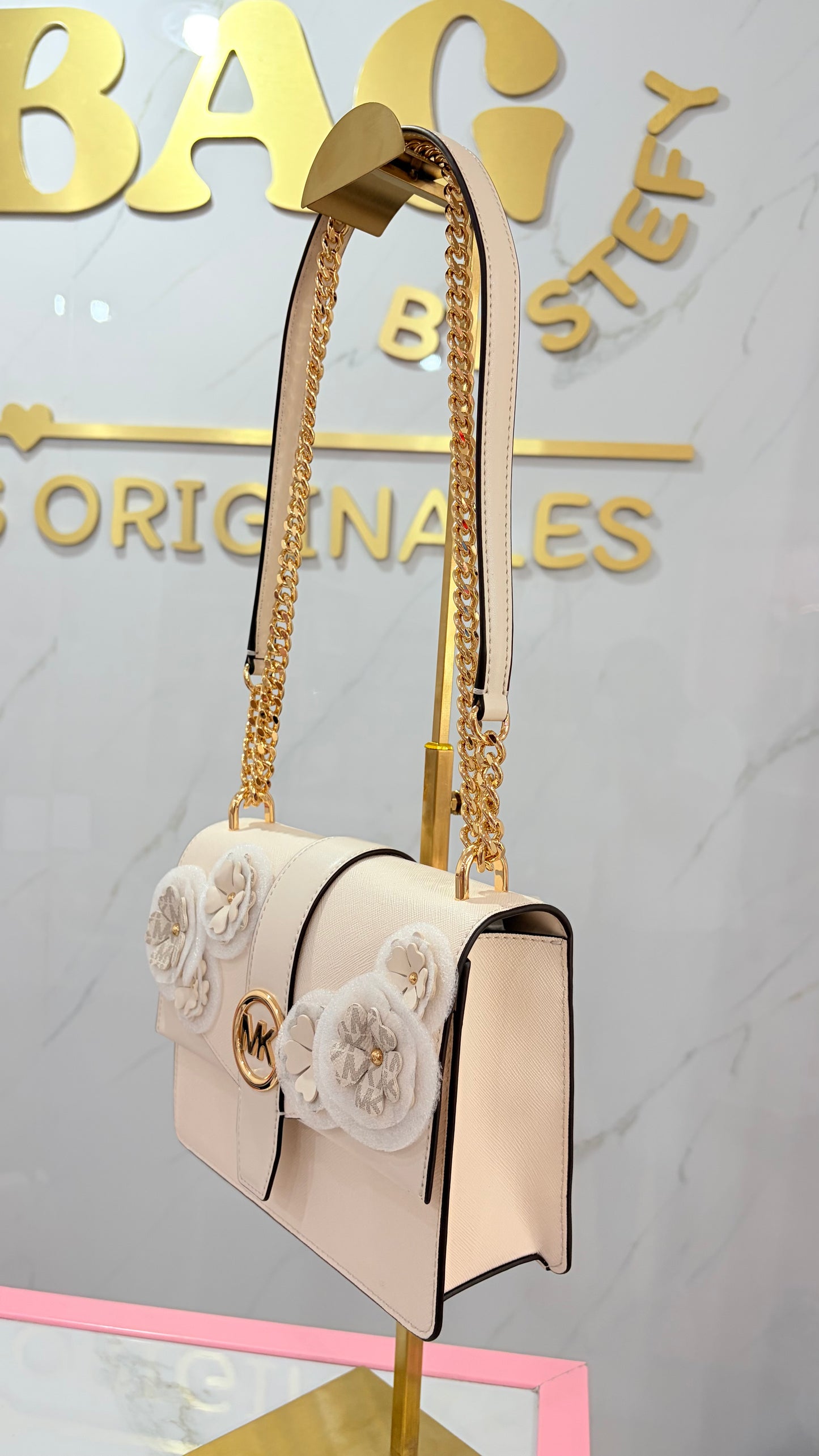Bolsa Dama Crossbody Blanco Perla Michael Kors